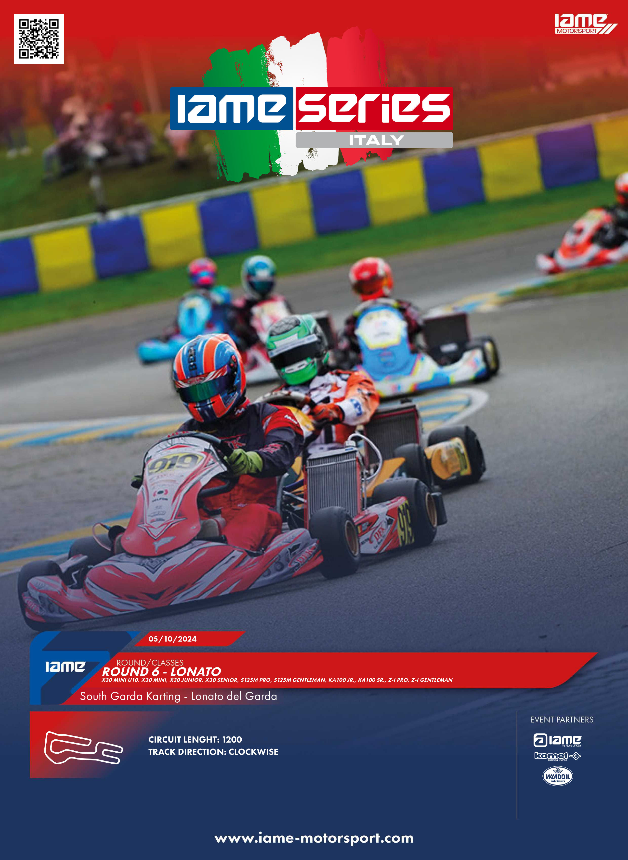 COUNTDOWN TO ROUND 6 OF THE IAME SERIES ITALY IN THE BEAUTIFUL CITY OF LONATO DEL GARDA