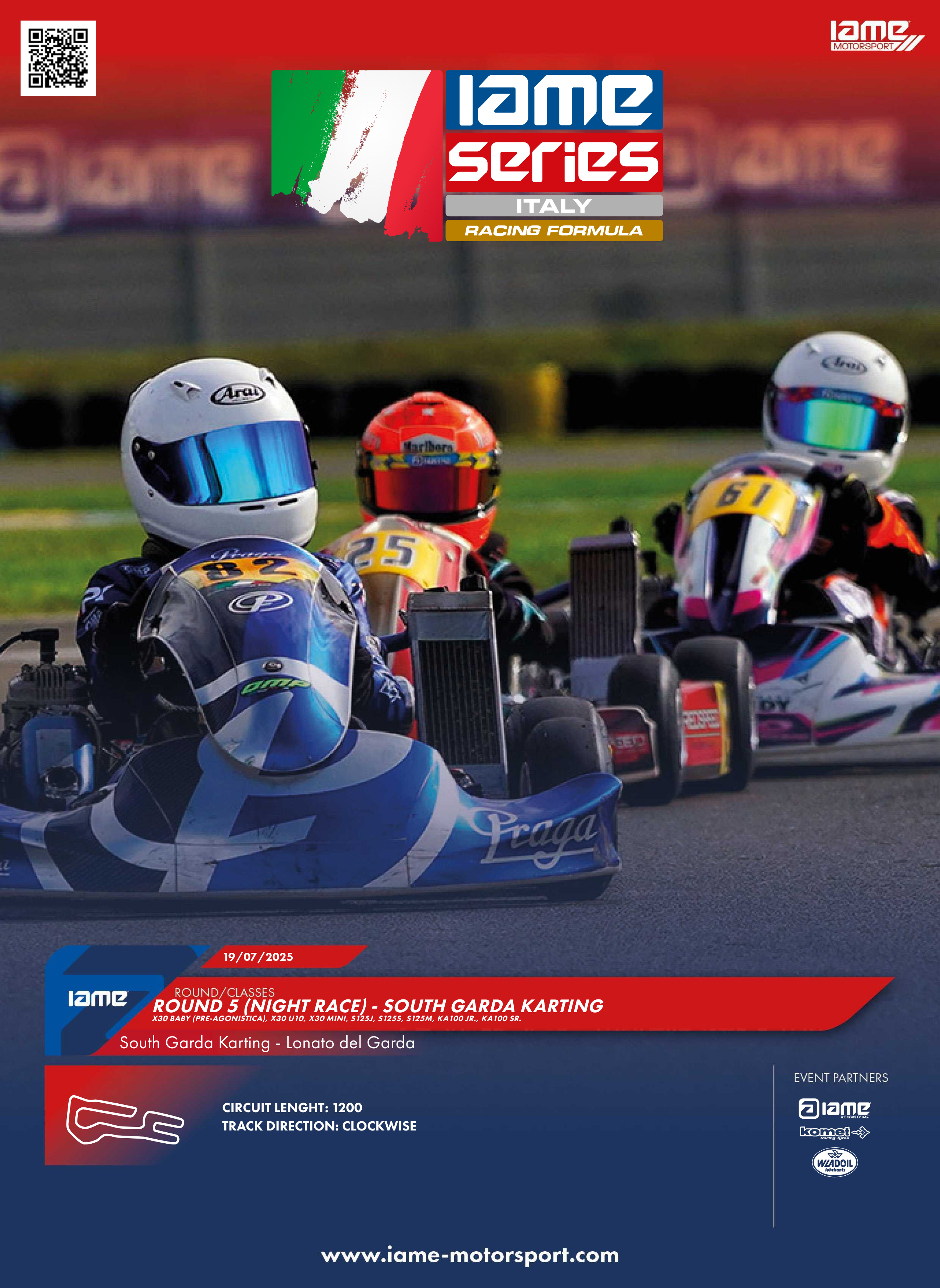 Round 5 (Night Race) - IAME Series Italy Racing Formula at South Garda Karting