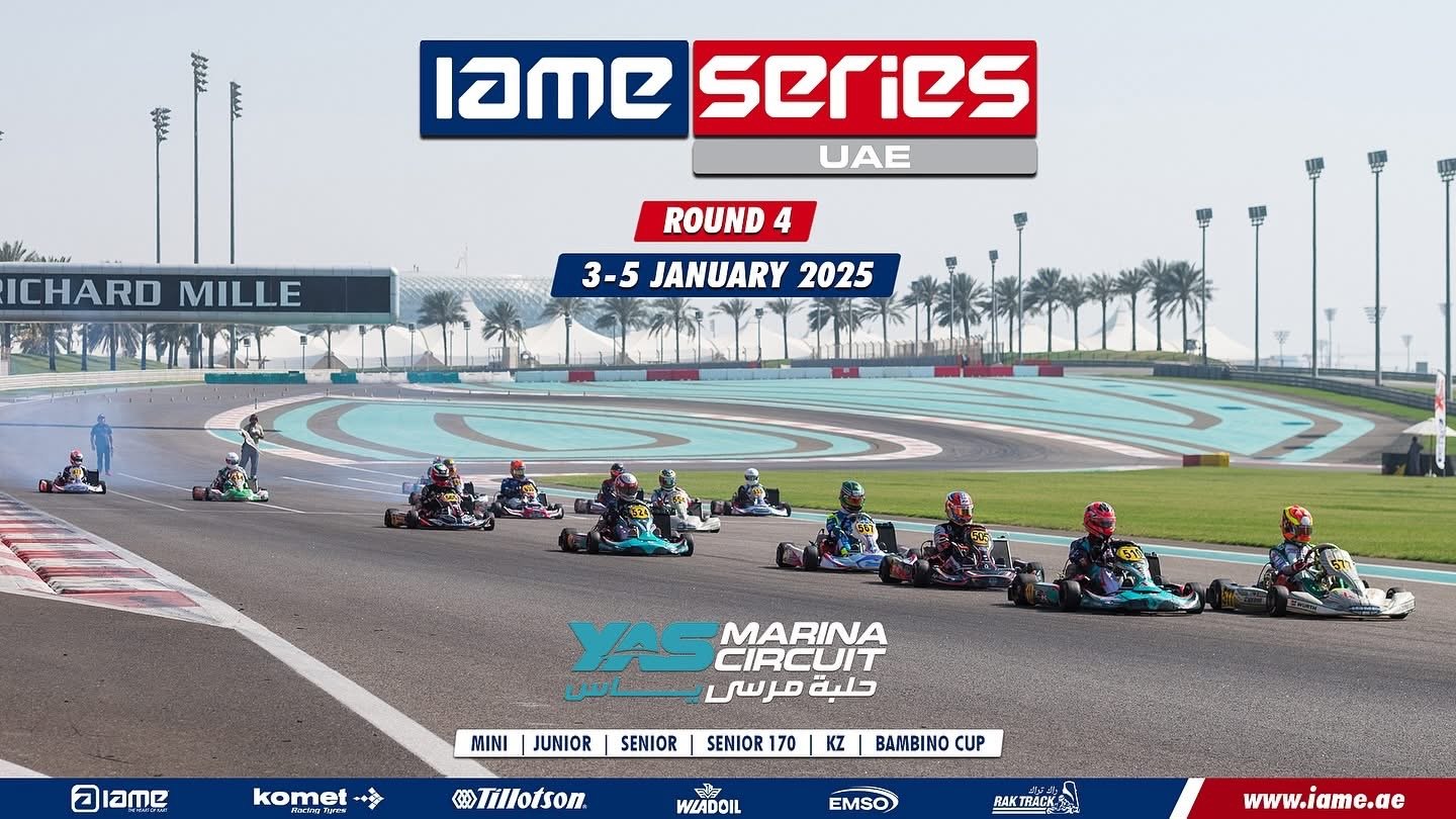 Experience the Thrill of Karting at the IAME Series UAE Round 4 in Abu Dhabi!