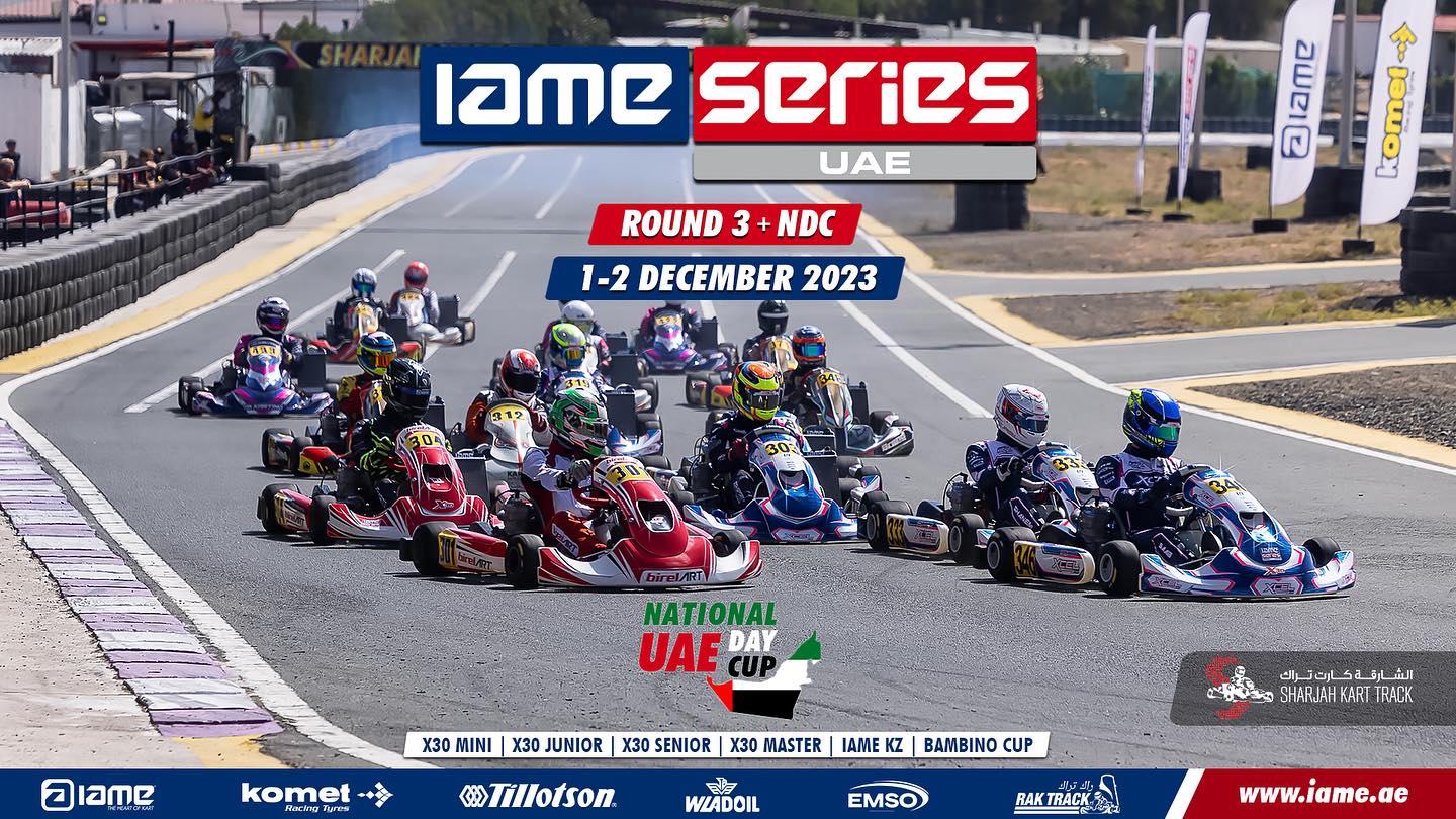 IAME Series UAE: Preview of Round 3 at Sharjah Kart Track