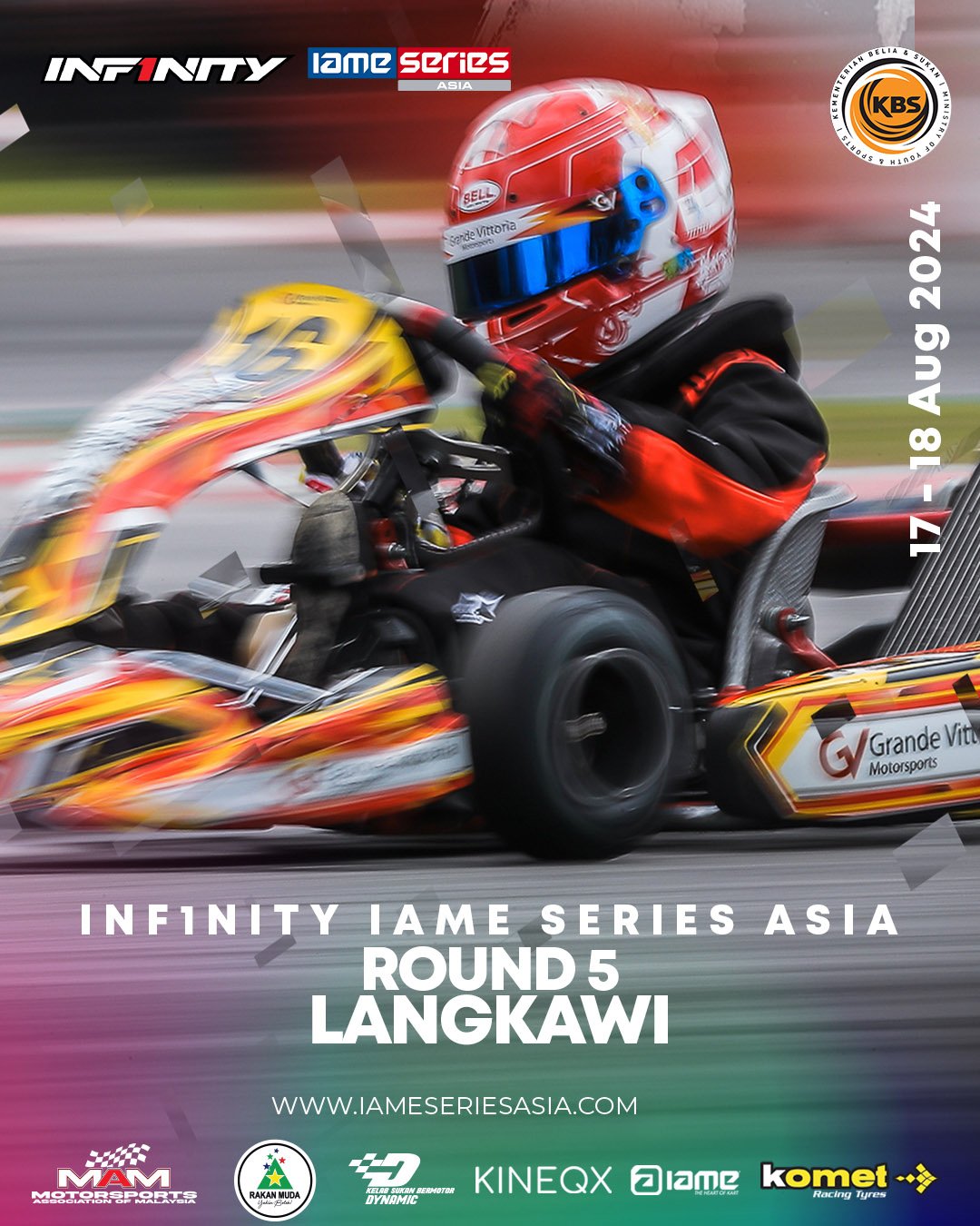 Get Ready for an Unforgettable Karting Experience at the IAME Series Asia Round 5 in Langkawi!