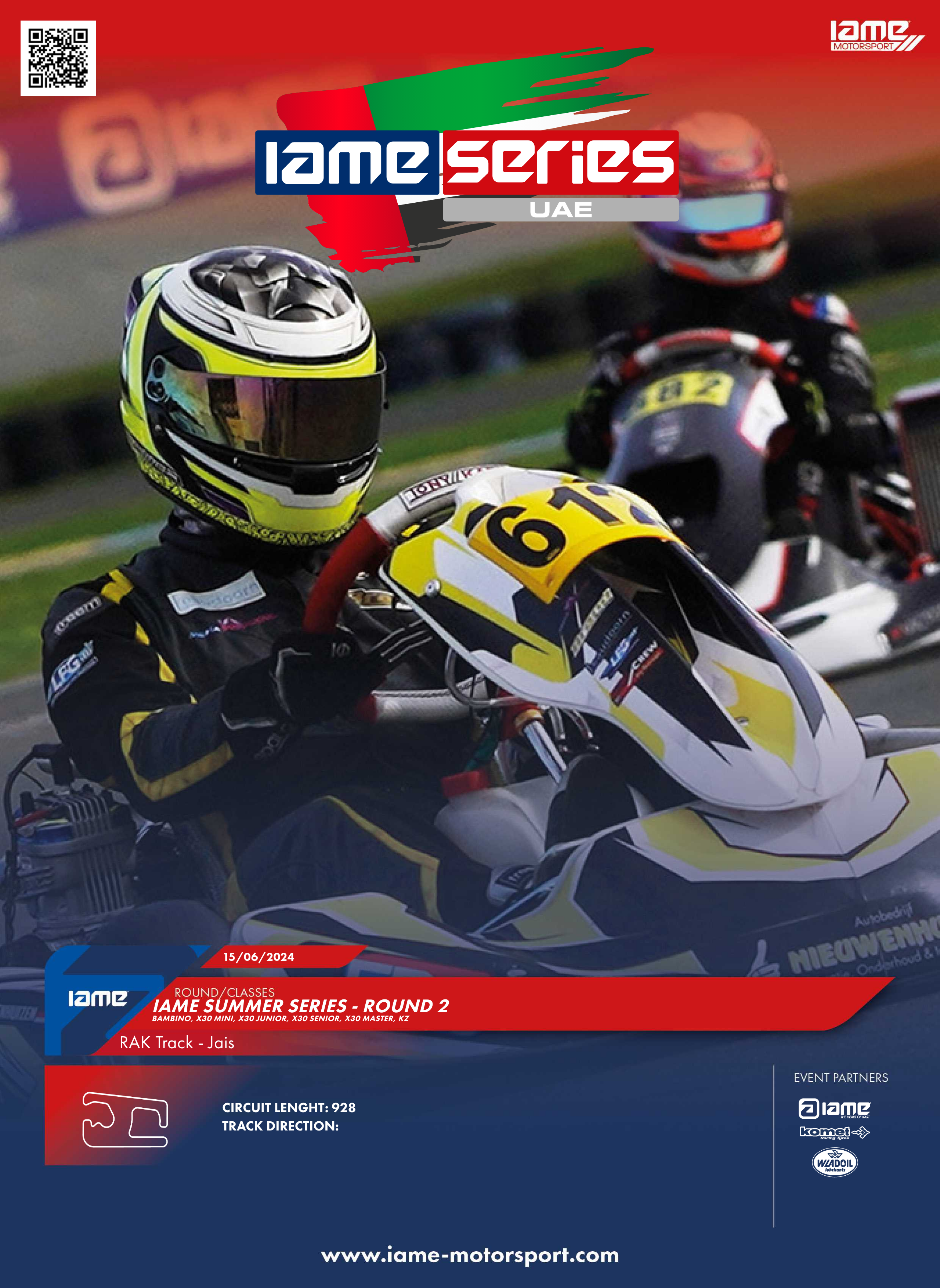 Get Ready for the IAME Summer Series - Round 2 at RAK Track, Ras al Khaimah!