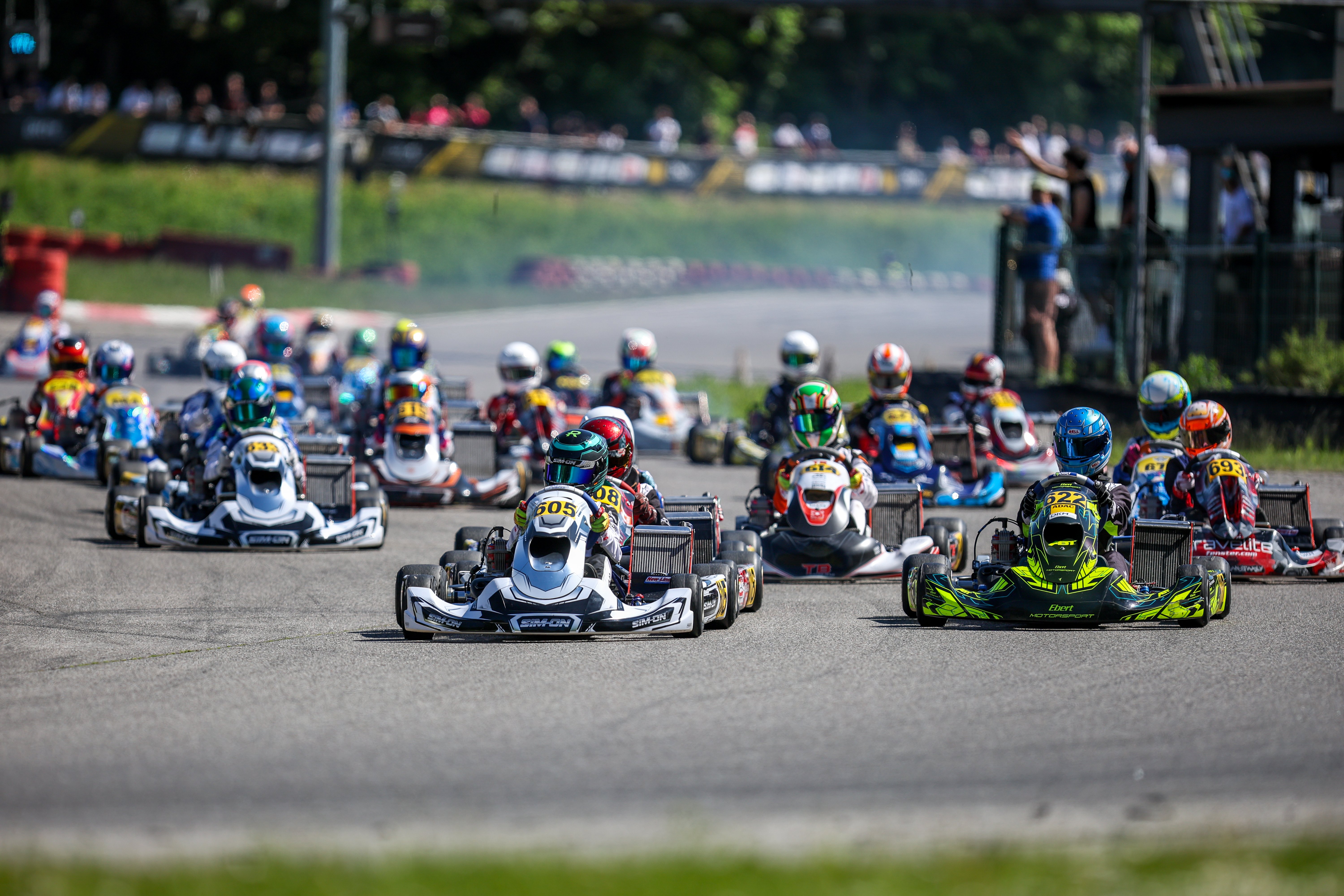 Variety at the second stop of the IAME Series Germany season