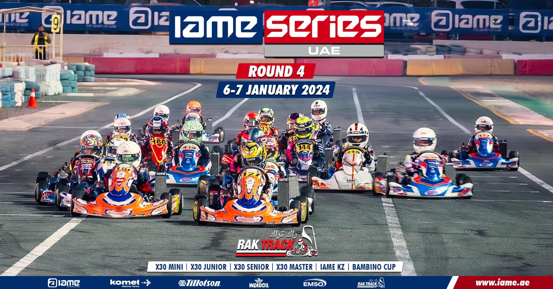 Thrills on the Track: IAME Series UAE Round 4 at RAK Track