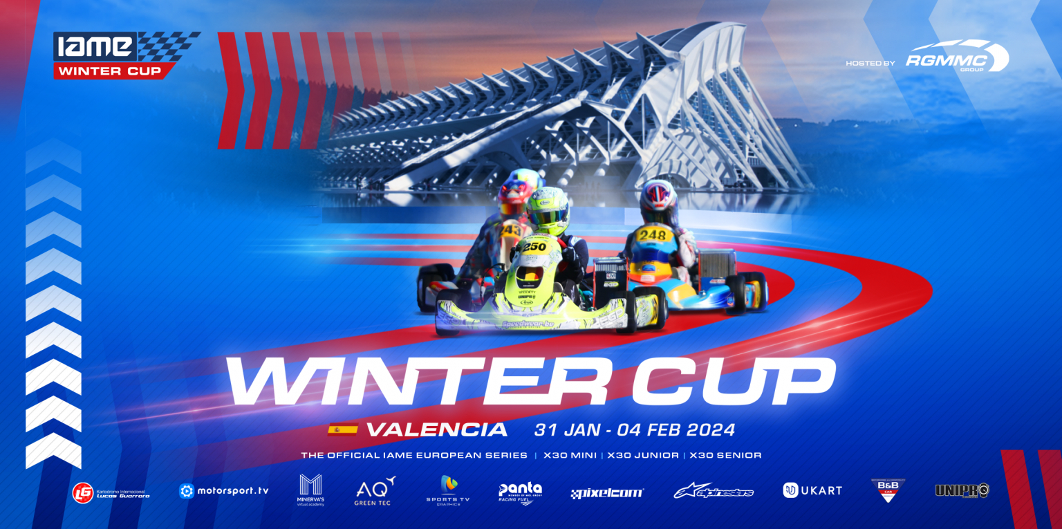 IAME Winter Cup 2024: Thrilling Race Day at the International Kartodromo Lucas Guerrero in Valencia