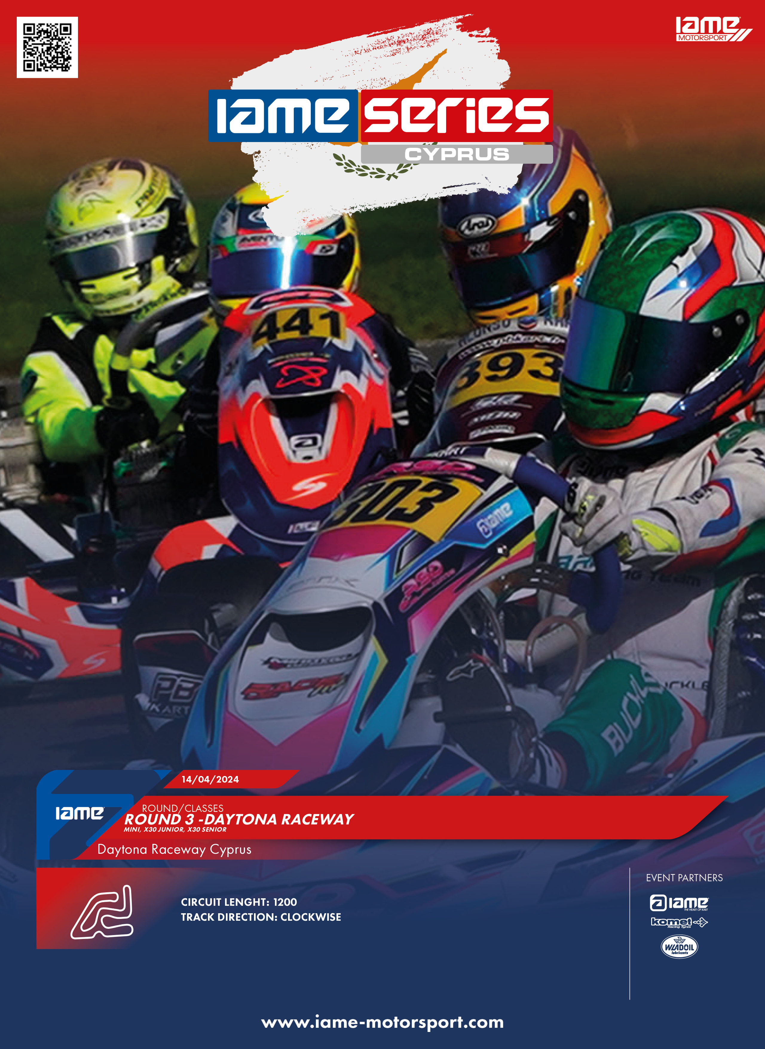 Round 3 - Daytona Raceway: Exciting Championship Karting at IAME Series Cyprus