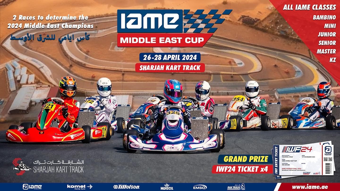 Middle East Cup 24: A Thrilling Karting Event in Sharjah