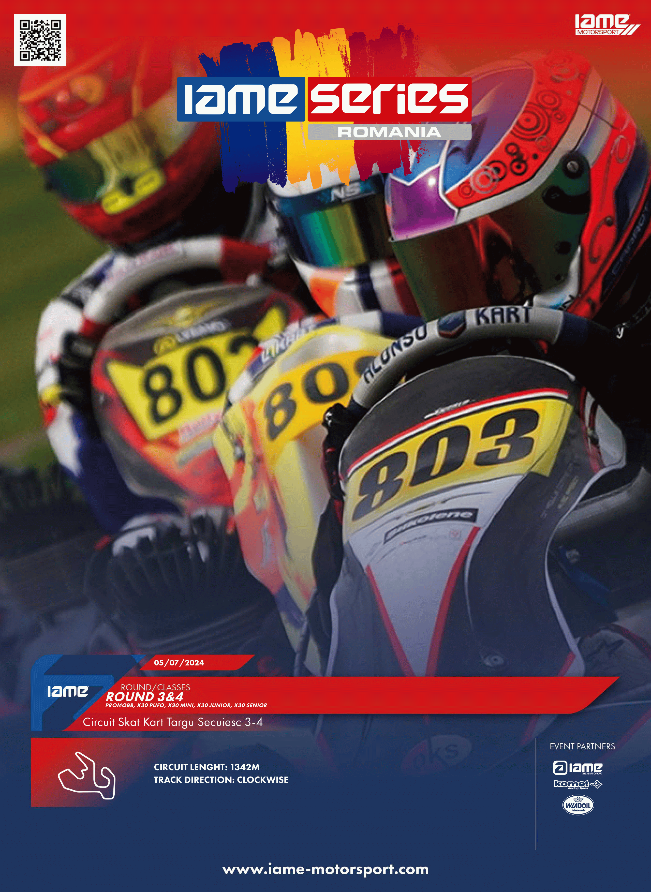 Get Ready for an Unforgettable Karting Experience at Round 3&4 of the Iame Series Romania!