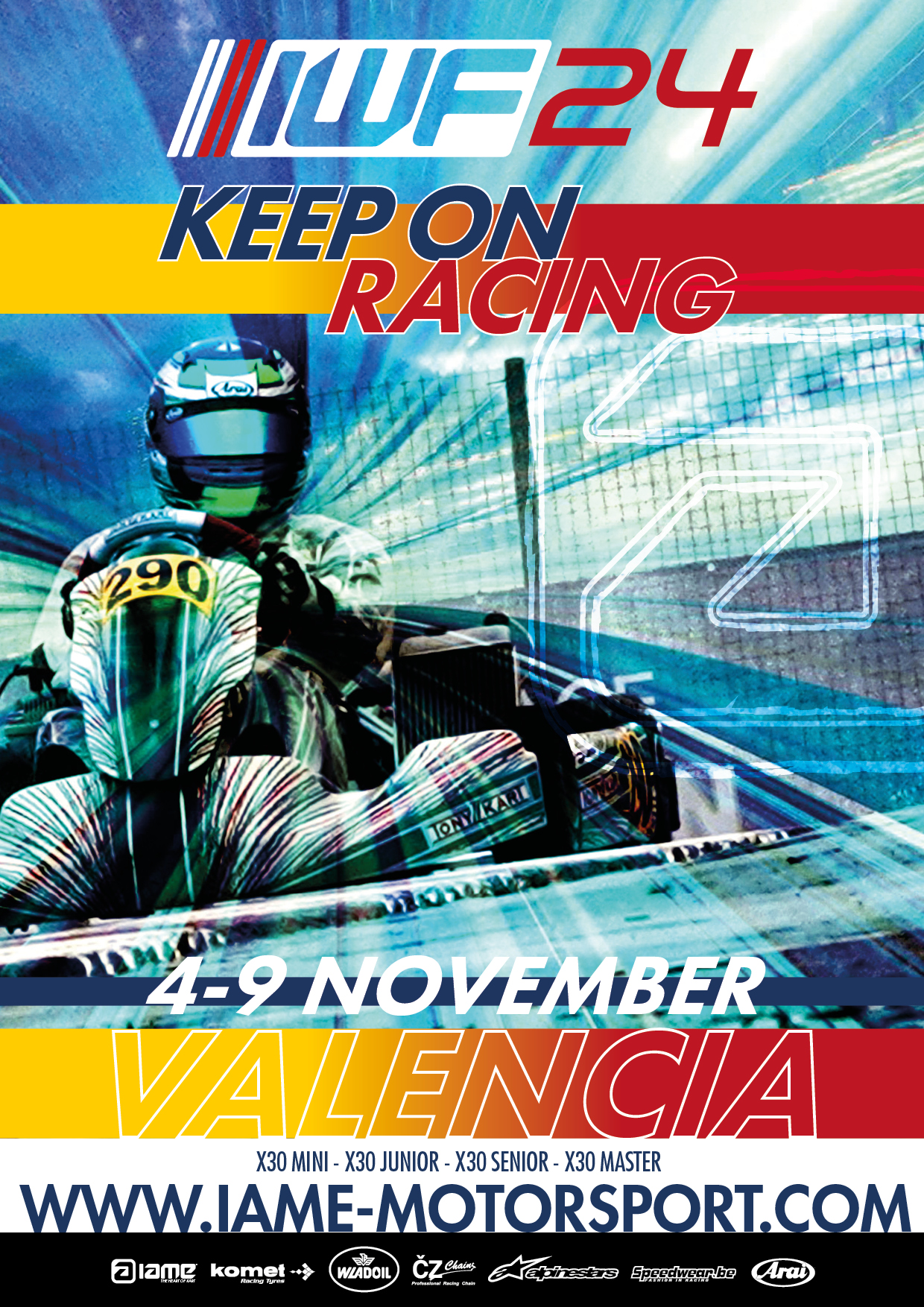 IWF24 - Lucas Guerrero International Kartodrome in Valencia from 4th to 9th November 2024