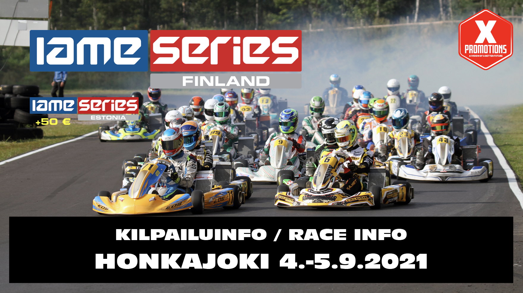 Honkajoen kilpailuinfo ja aikataulu on julkaistu