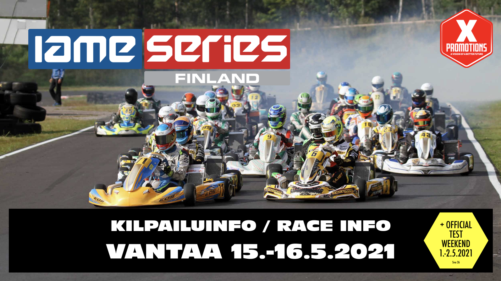 Tärkeää tietoa Vantaan kilpailuun liittyen