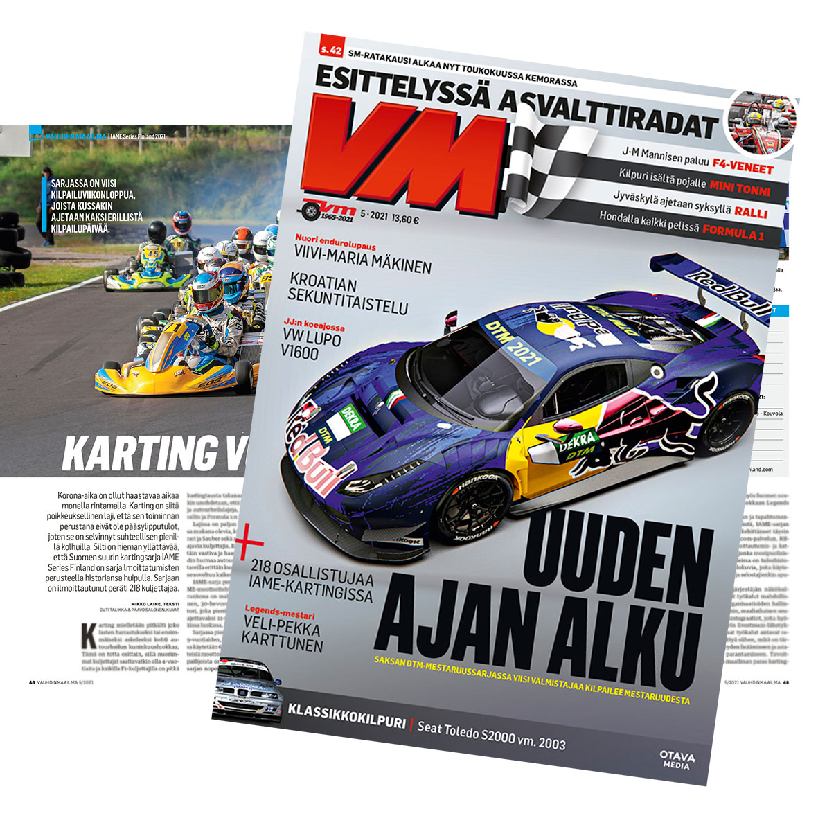 Uusimmassa VM-lehdessä on iso juttu IAME-sarjasta
